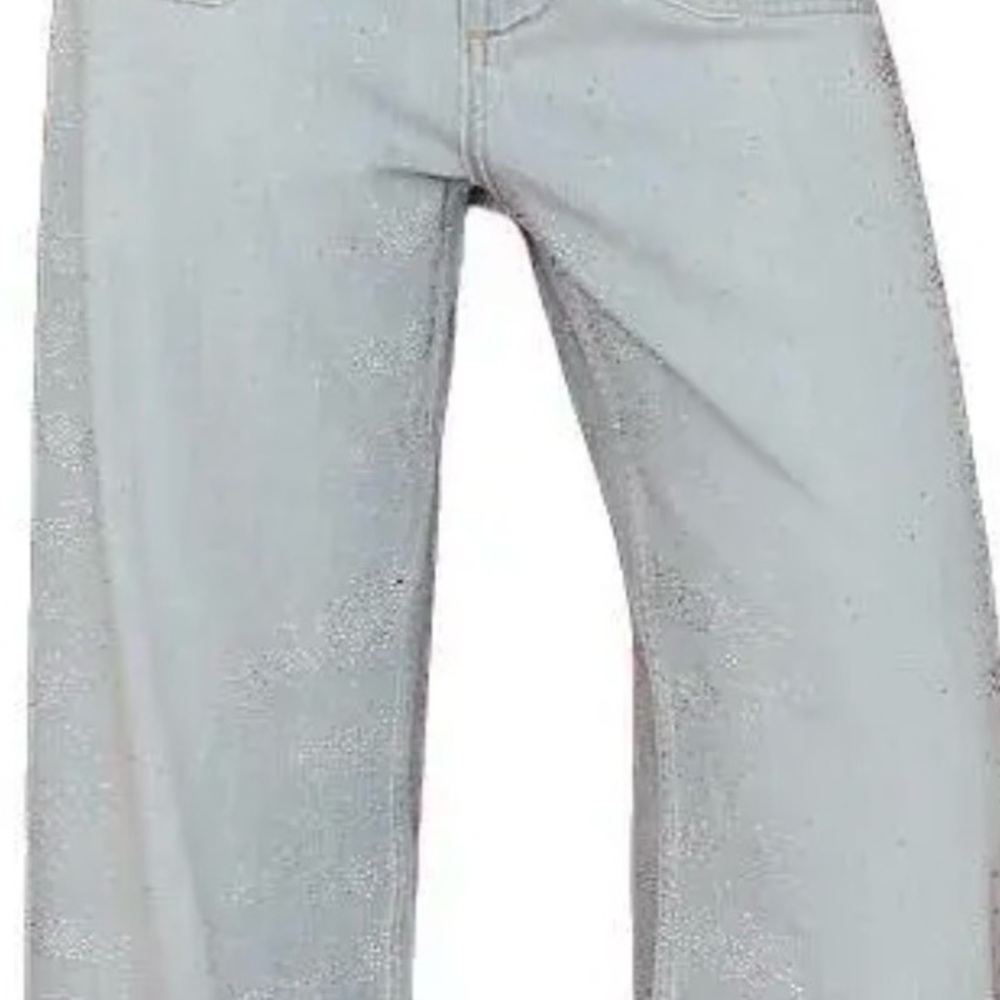 Maeve the colette full-length sparkle jeans - light denim